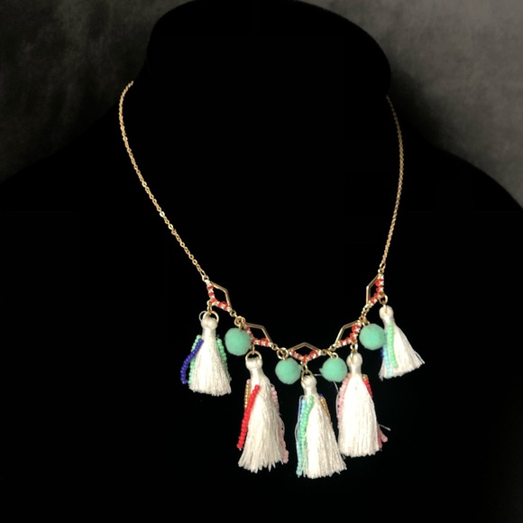 Rebecca Minkoff Geo Multi Tassel Short Necklace - Picture 2 of 5